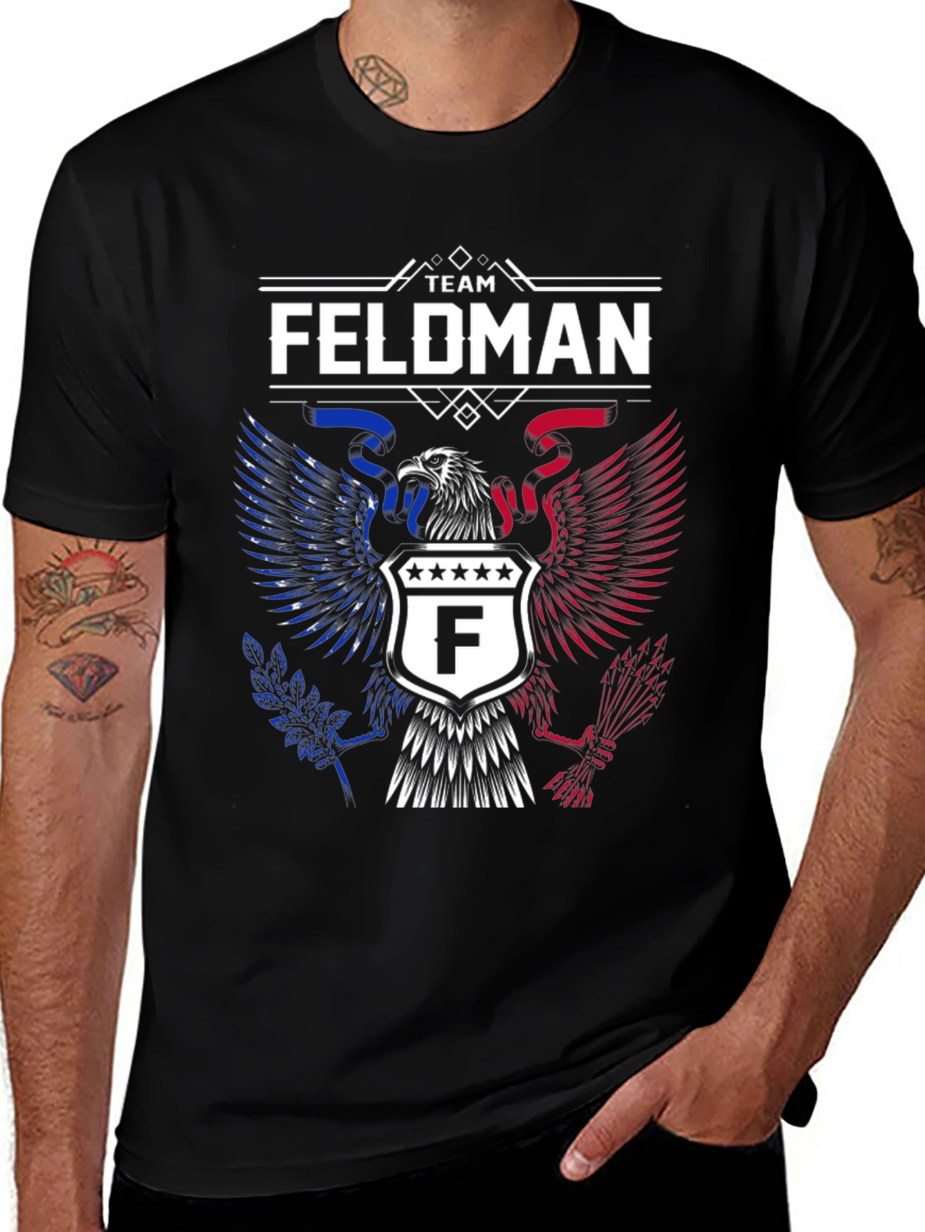 Team Feldman Eagle Graphic T-Shirt