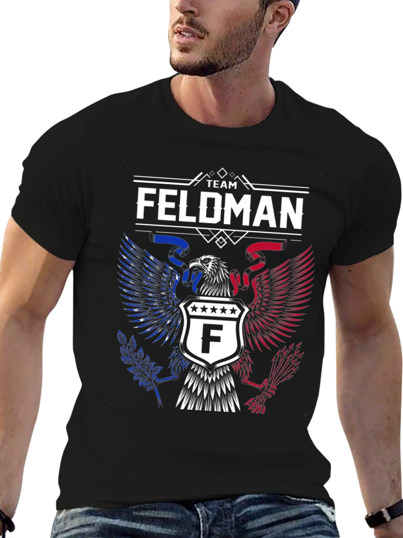Team Feldman Eagle Graphic T-Shirt