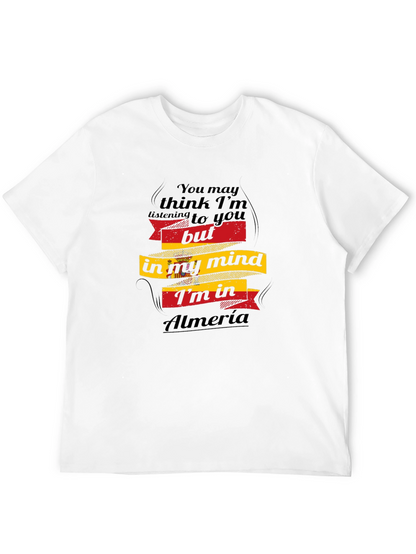 Almeria Mind T-Shirt Spain Travel Vacation Souvenir Tee