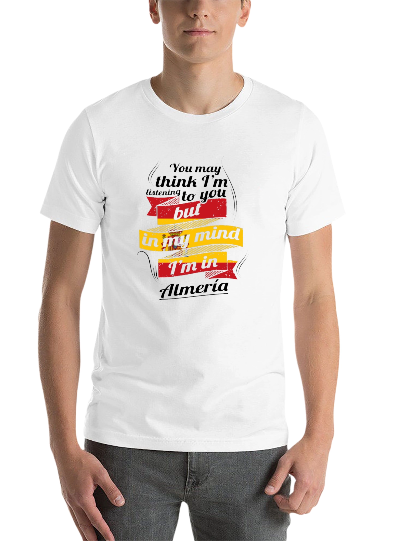 Almeria Mind T-Shirt Spain Travel Vacation Souvenir Tee