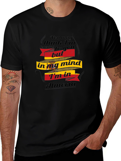 Almeria Mind T-Shirt Spain Travel Vacation Souvenir Tee