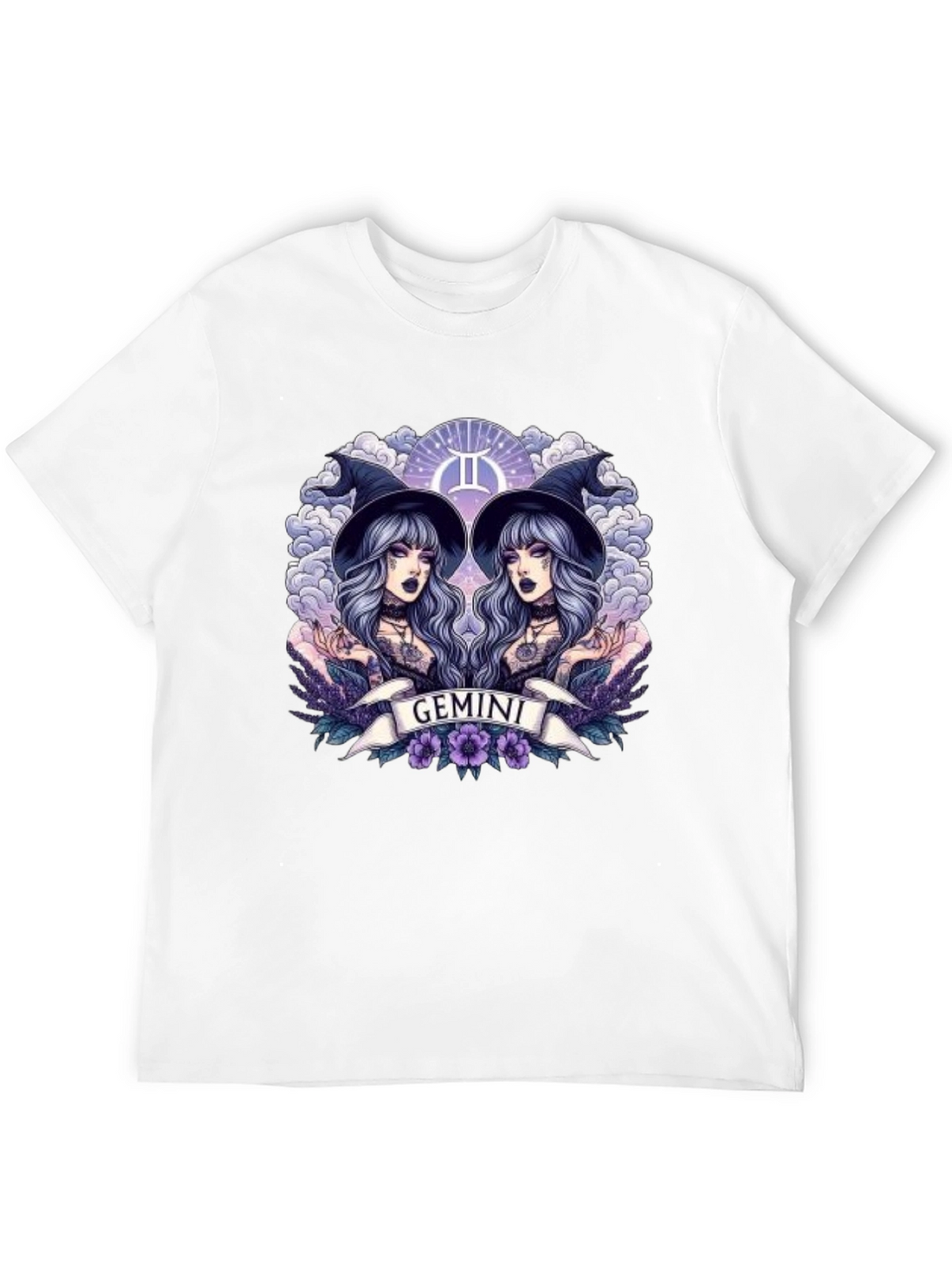 Gemini Zodiac Graphic T-Shirt