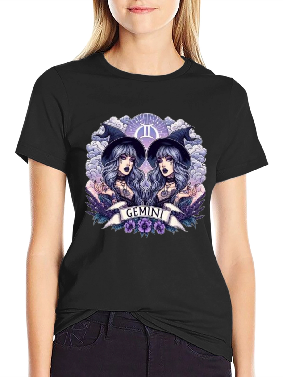 Gemini Zodiac Graphic T-Shirt