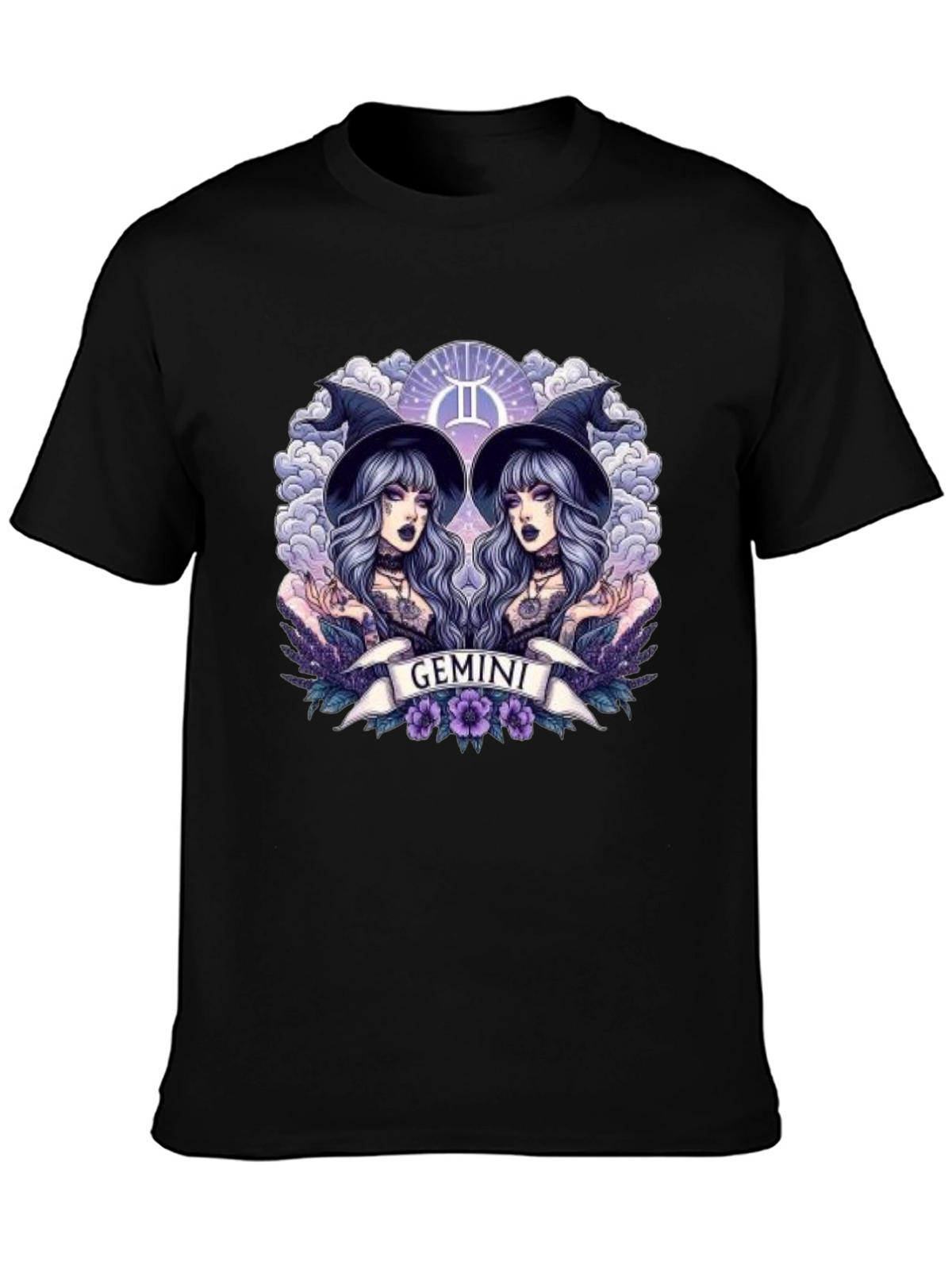 Gemini Zodiac Graphic T-Shirt