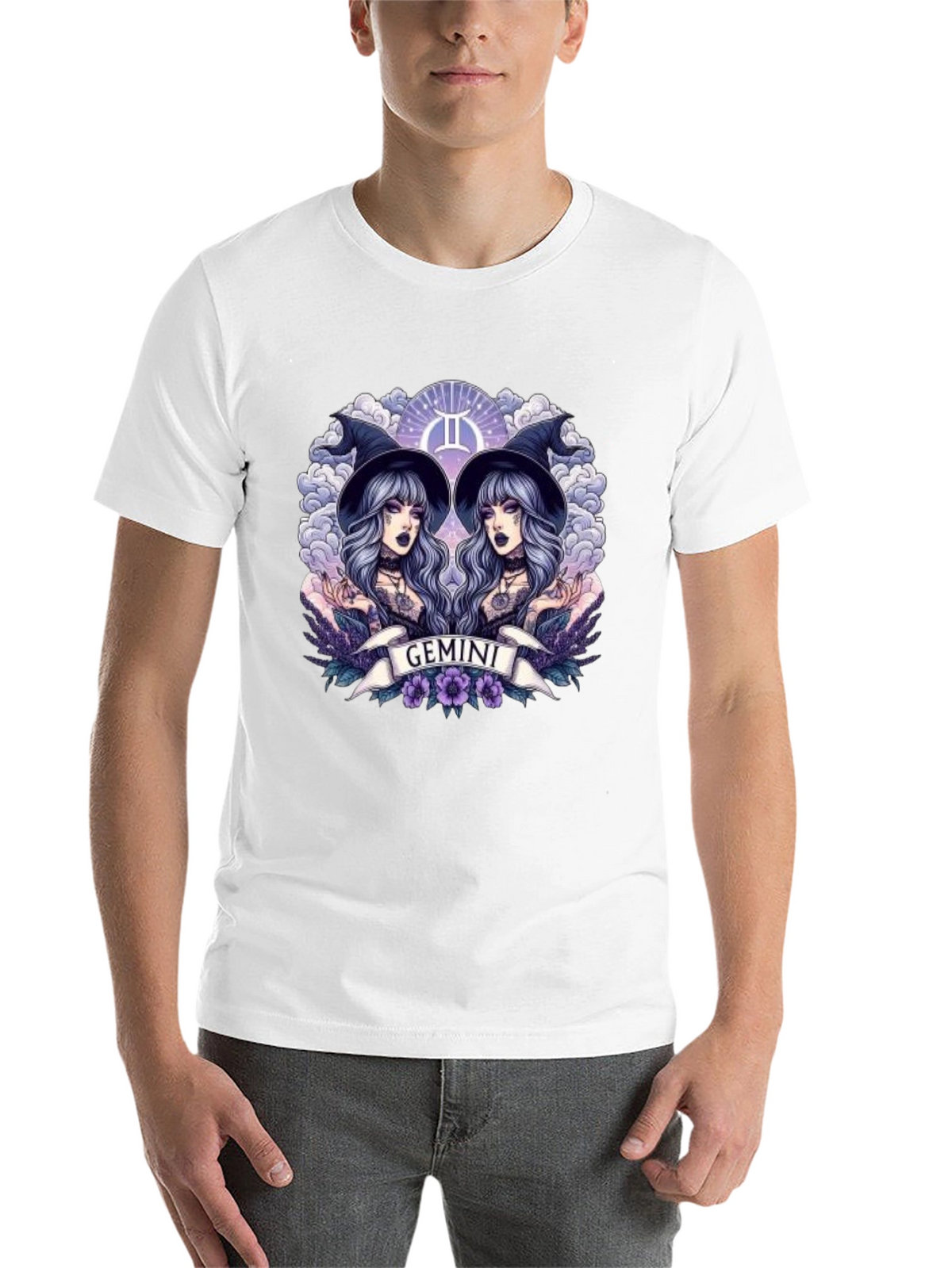 Gemini Zodiac Graphic T-Shirt