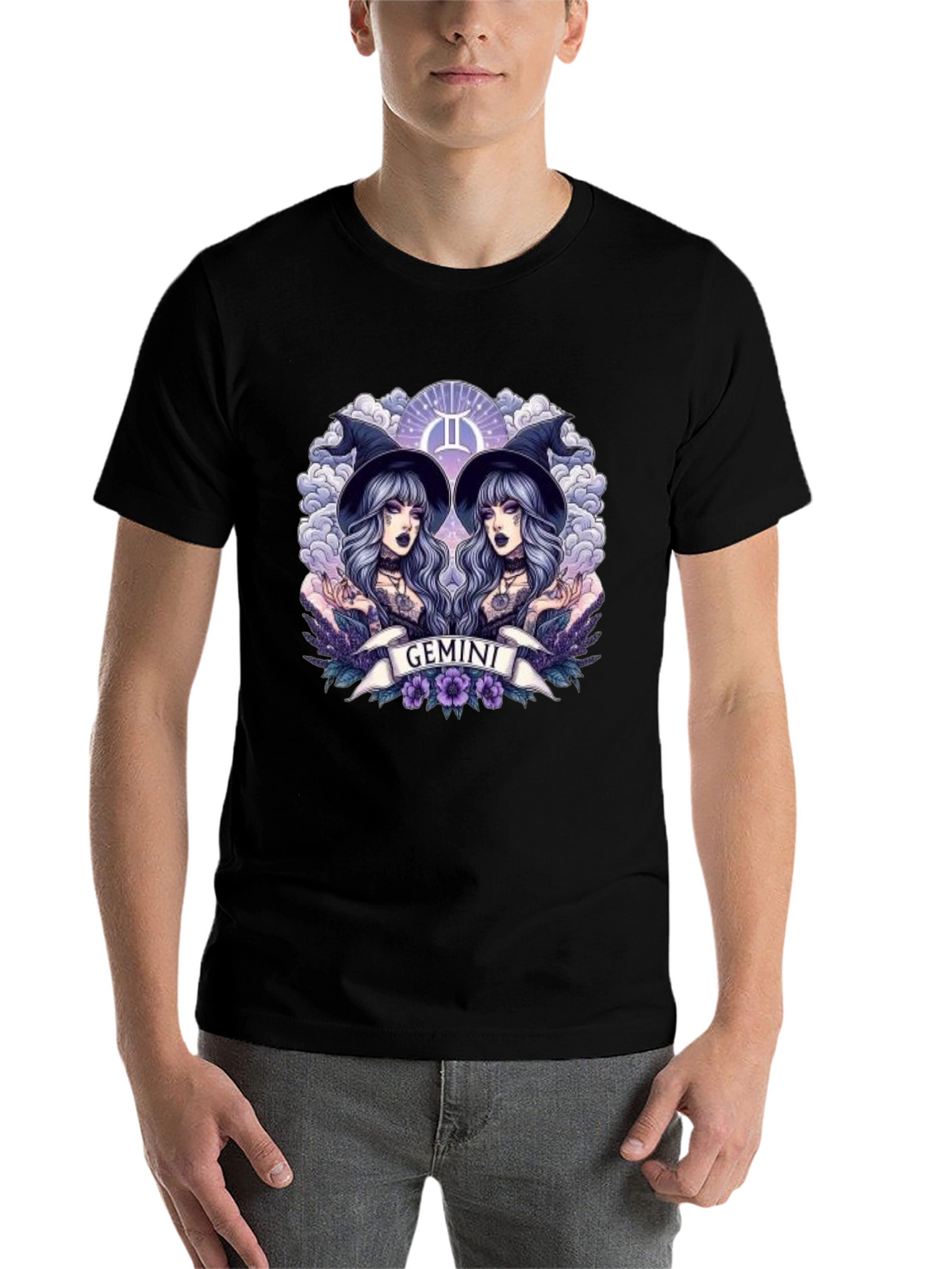 Gemini Zodiac Graphic T-Shirt