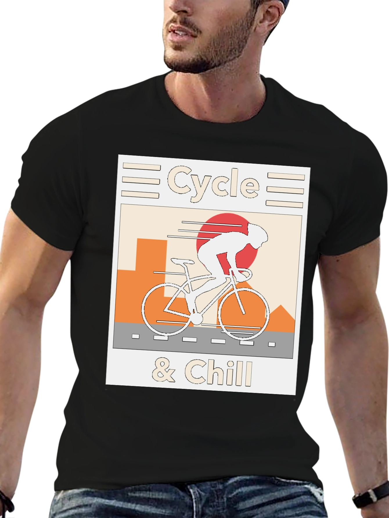Cycle & Chill Graphic Tee