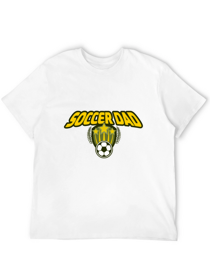 Soccer Dad Graphic Tee - Stylish Black T-Shirt