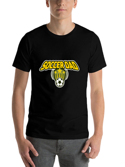 Soccer Dad Graphic Tee - Stylish Black T-Shirt