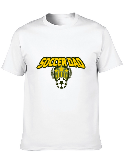 Soccer Dad Graphic Tee - Stylish Black T-Shirt