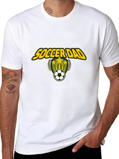 Soccer Dad Graphic Tee - Stylish Black T-Shirt