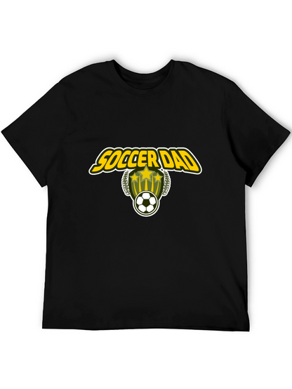 Soccer Dad Graphic Tee - Stylish Black T-Shirt