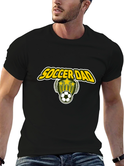 Soccer Dad Graphic Tee - Stylish Black T-Shirt