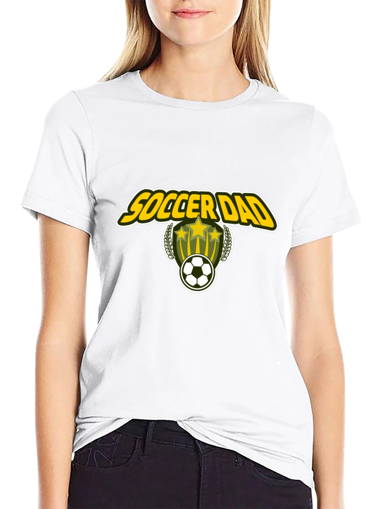 Soccer Dad Graphic Tee - Stylish Black T-Shirt