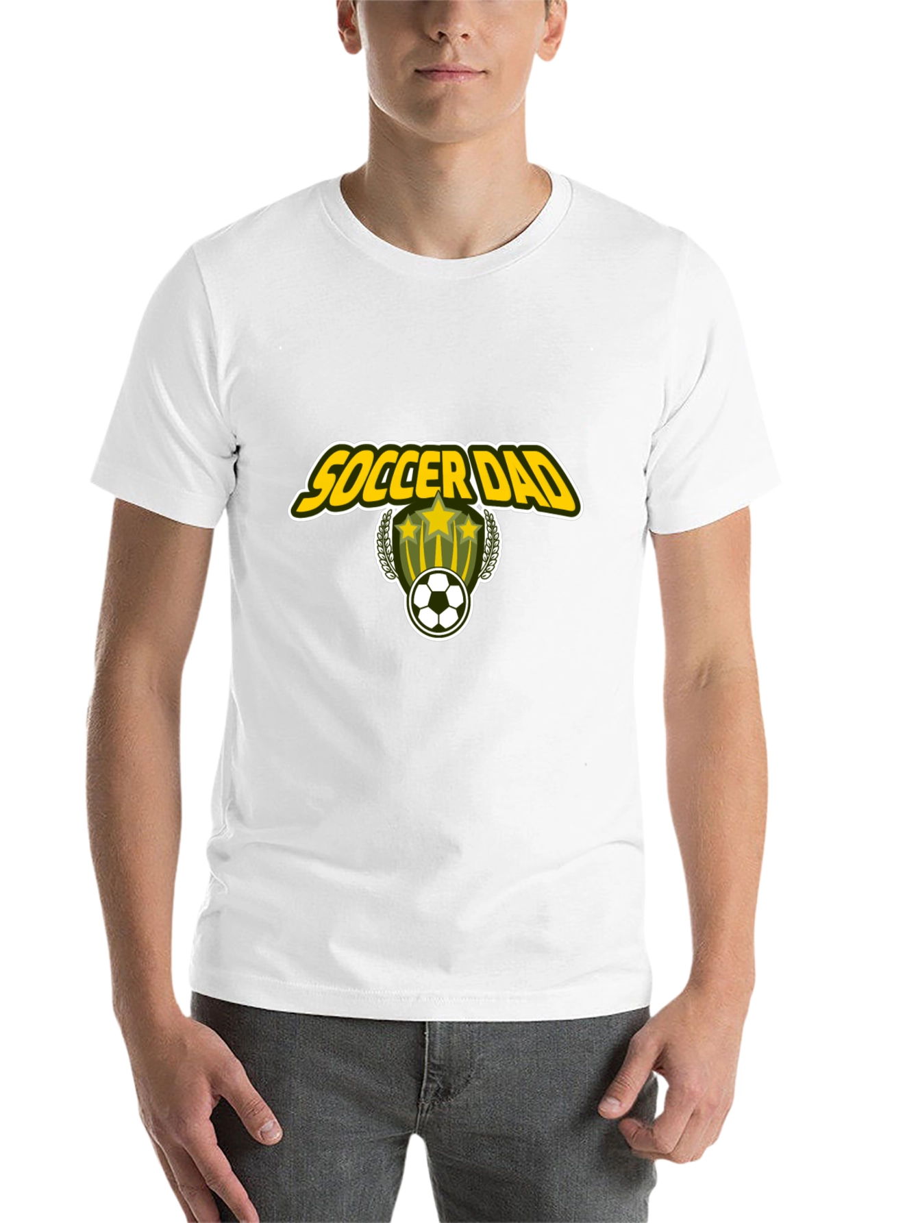 Soccer Dad Graphic Tee - Stylish Black T-Shirt