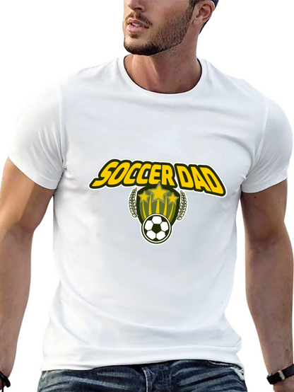 Soccer Dad Graphic Tee - Stylish Black T-Shirt