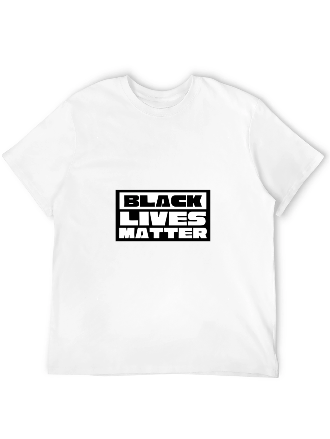 Black Lives Matter Graphic Tee - Mens Black T-Shirt