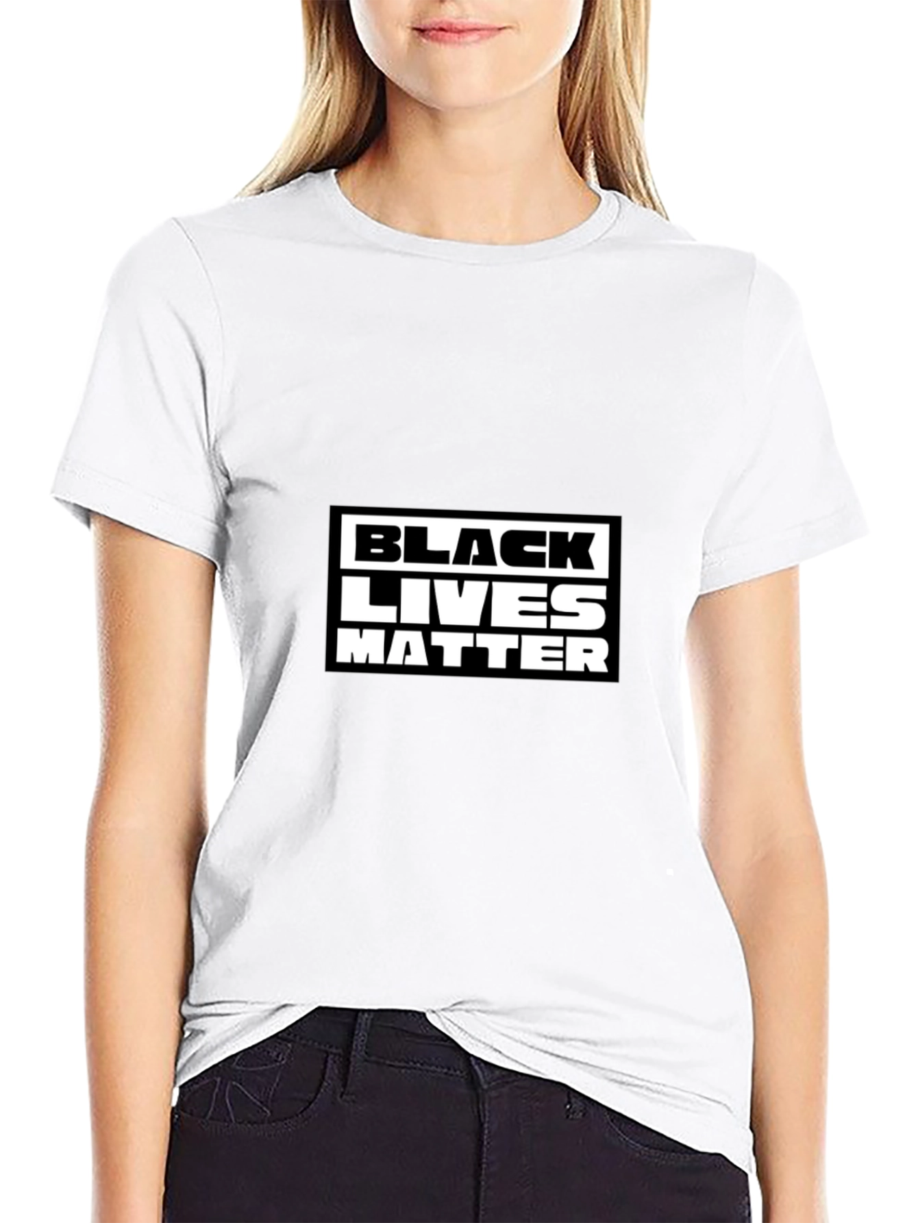 Black Lives Matter Graphic Tee - Mens Black T-Shirt