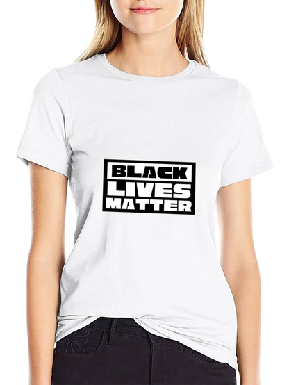 Black Lives Matter Graphic Tee - Mens Black T-Shirt