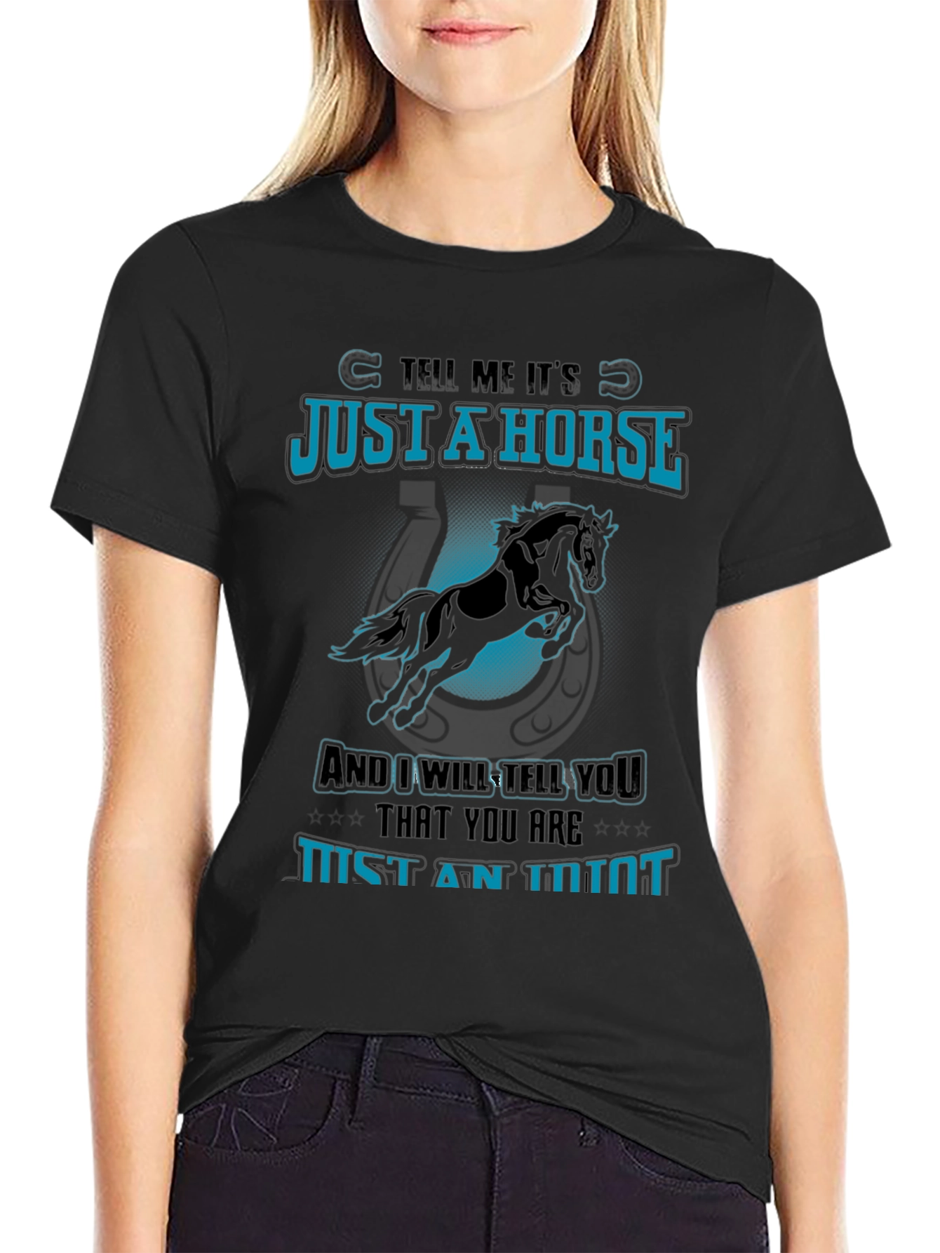 Just a Horse Tee - Animal Lover T-Shirt