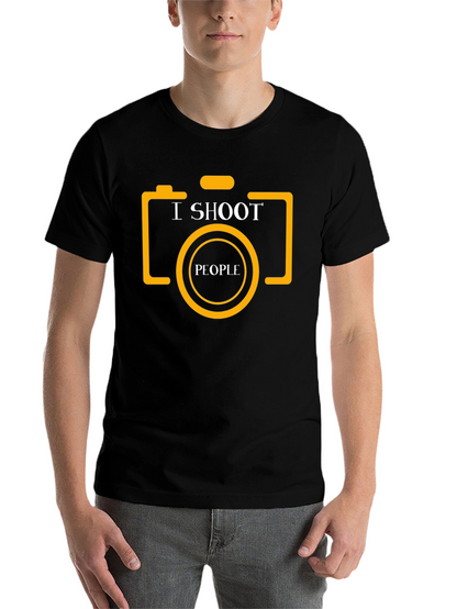 I Shoot People Photography Graphic Tee