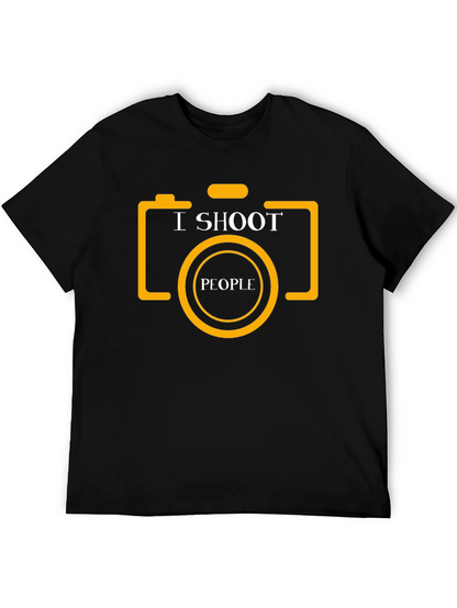 I Shoot People Photography Graphic Tee