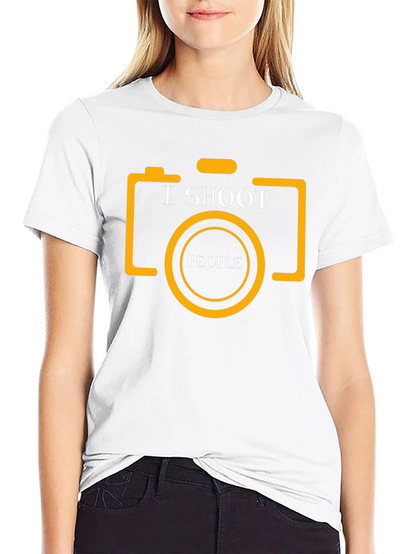 I Shoot People Photography Graphic Tee
