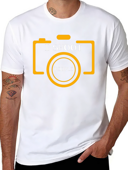 I Shoot People Photography Graphic Tee