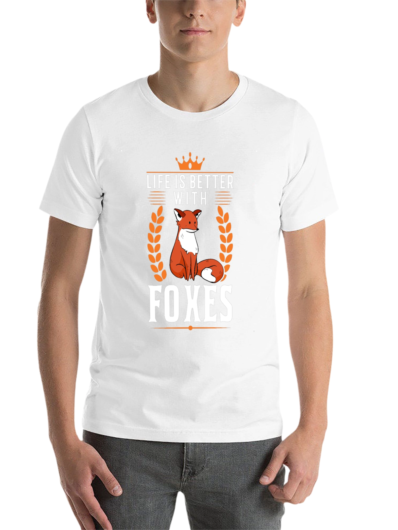 Life is Better with Foxes T-Shirt