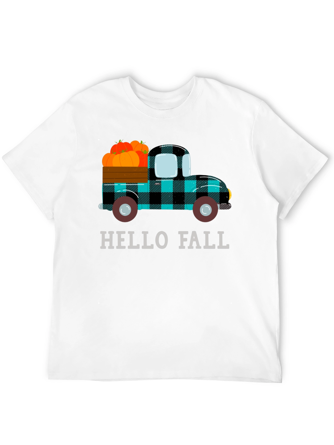 Hello Fall Pumpkin Truck Tee