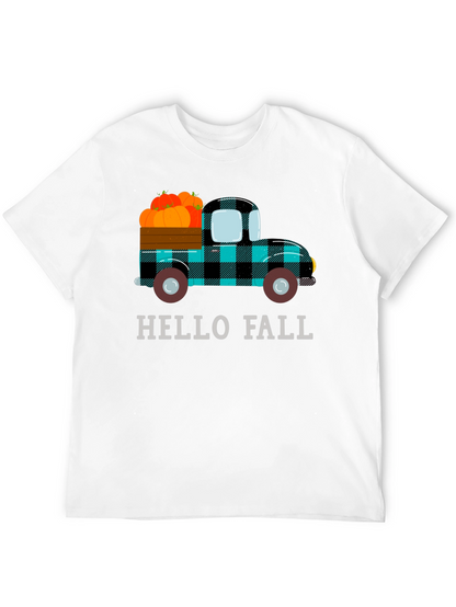 Hello Fall Pumpkin Truck Tee