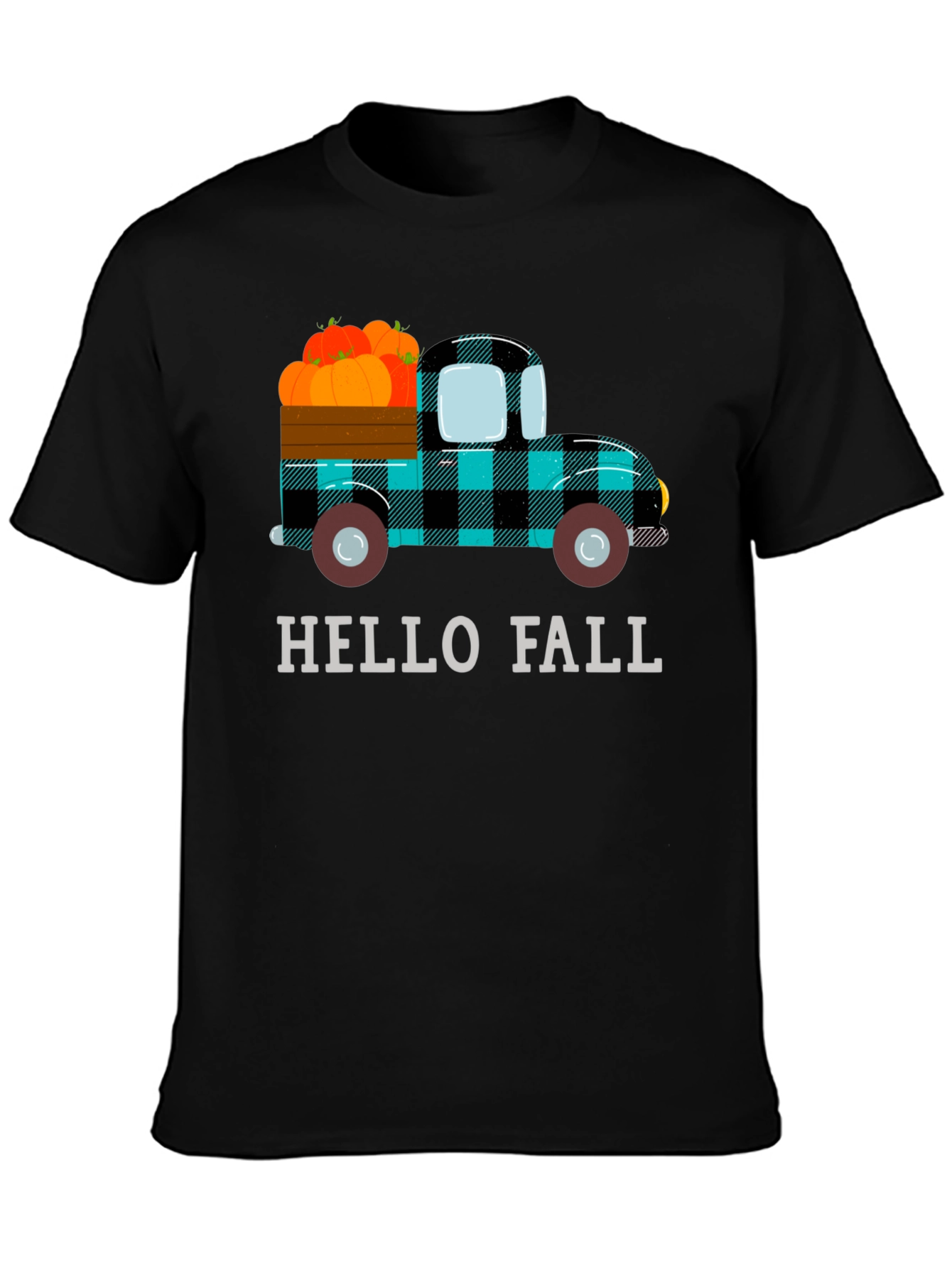 Hello Fall Pumpkin Truck Tee