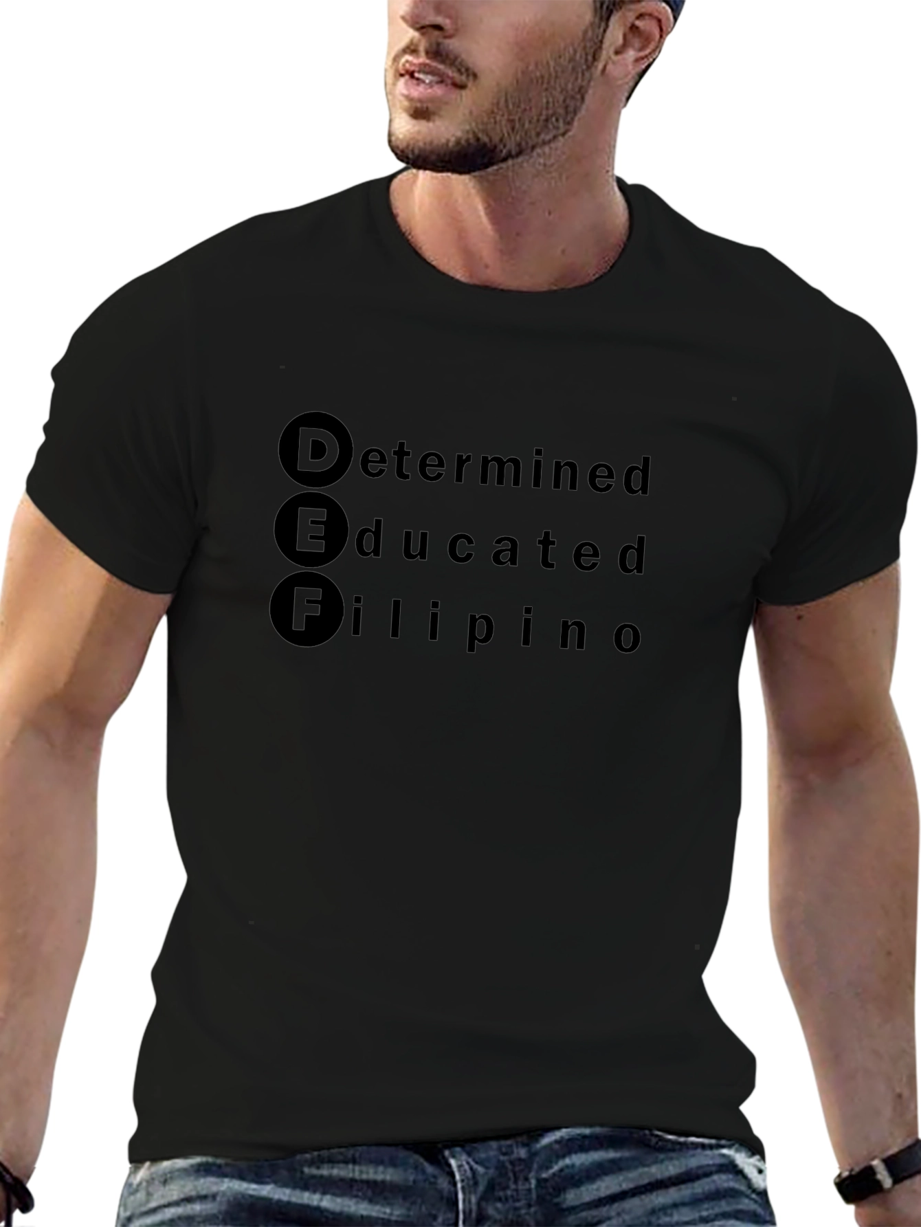 DEF Determined Educated Filipino T-Shirt