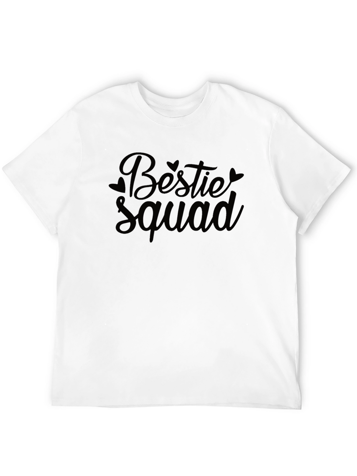 Bestie Squad Black Graphic T-Shirt