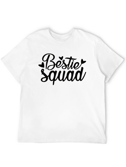 Bestie Squad Black Graphic T-Shirt