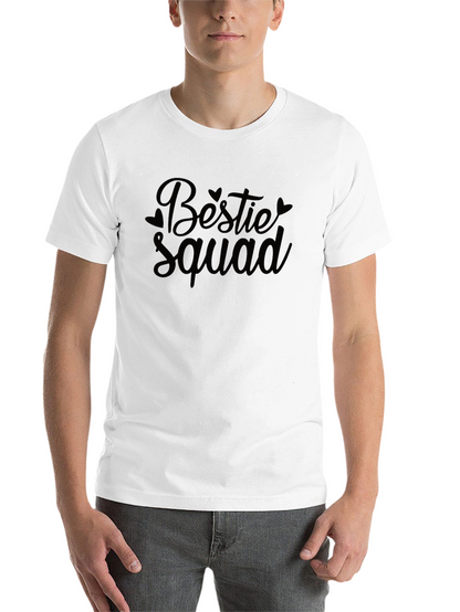 Bestie Squad Black Graphic T-Shirt