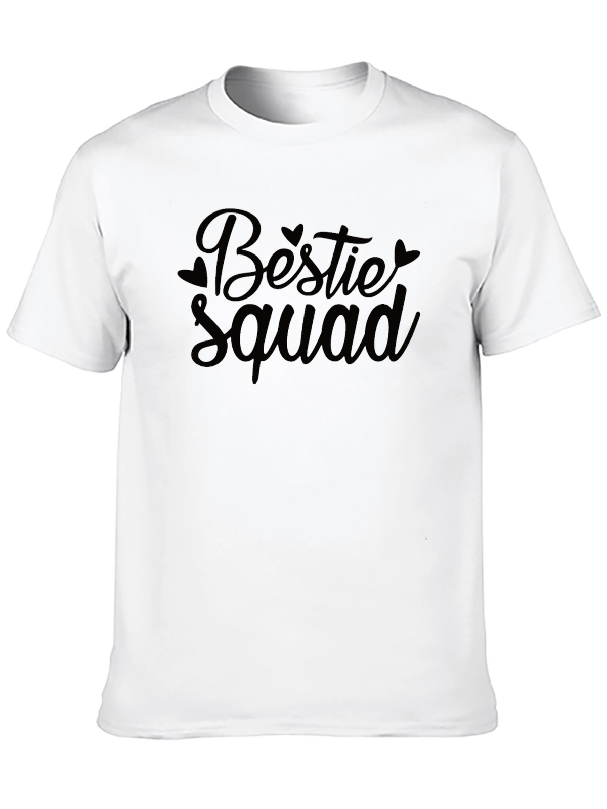 Bestie Squad Black Graphic T-Shirt