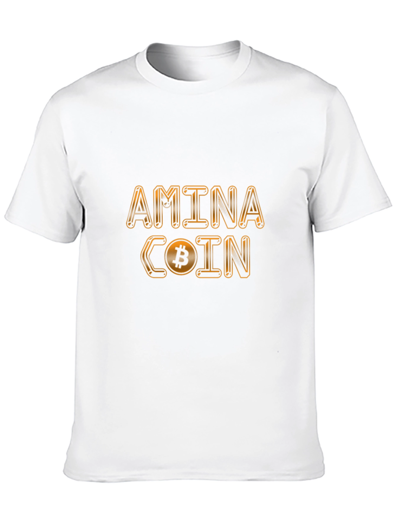 Amina Coin Bitcoin T-Shirt - Black