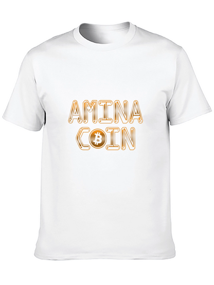 Amina Coin Bitcoin T-Shirt - Black