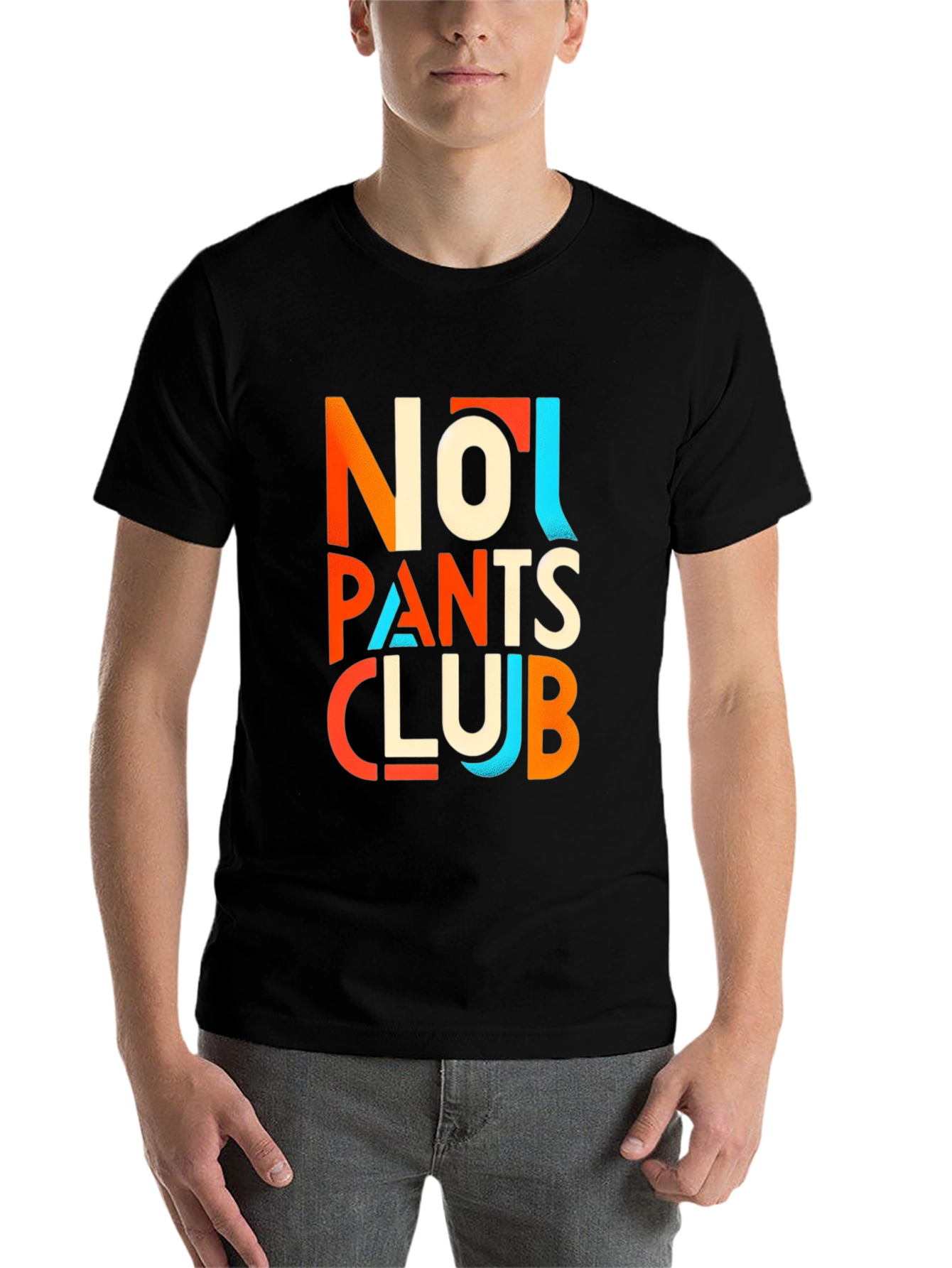 No Pants Club Graphic T-Shirt