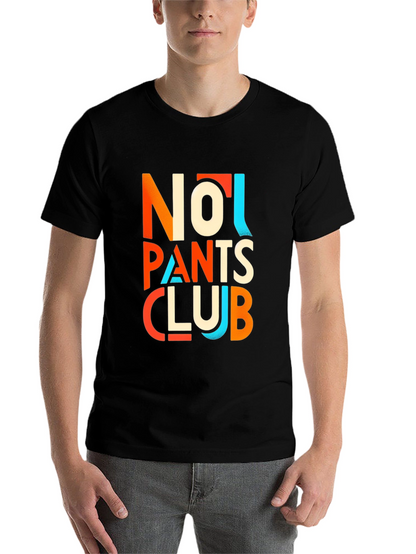 No Pants Club Graphic T-Shirt