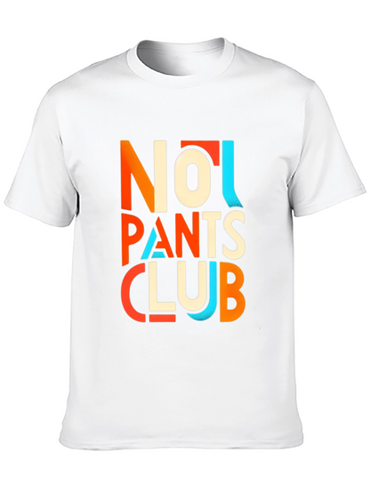 No Pants Club Graphic T-Shirt