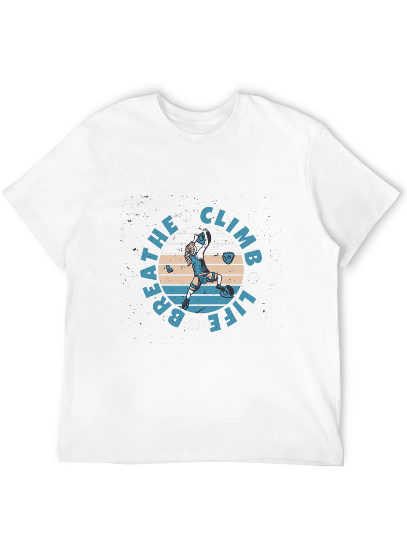 Breathe Climb Life Graphic T-Shirt