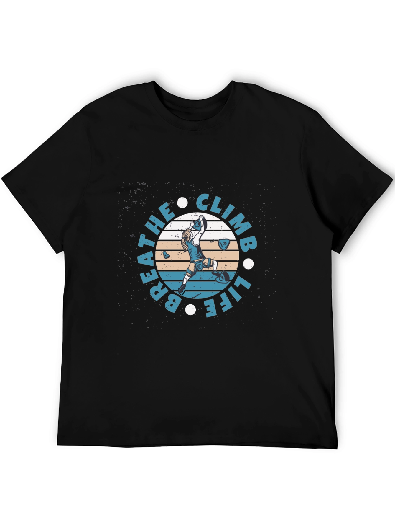 Breathe Climb Life Graphic T-Shirt
