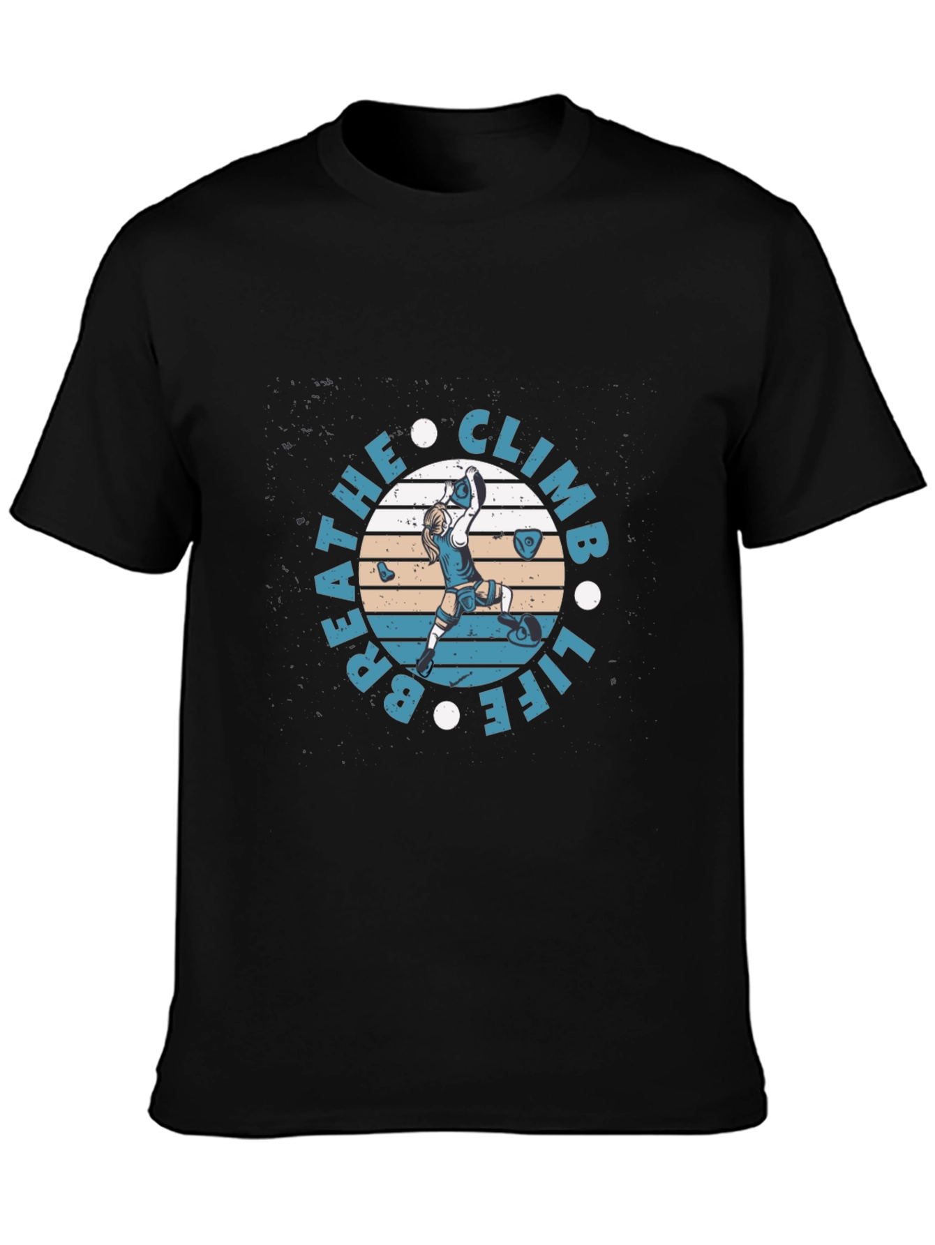 Breathe Climb Life Graphic T-Shirt