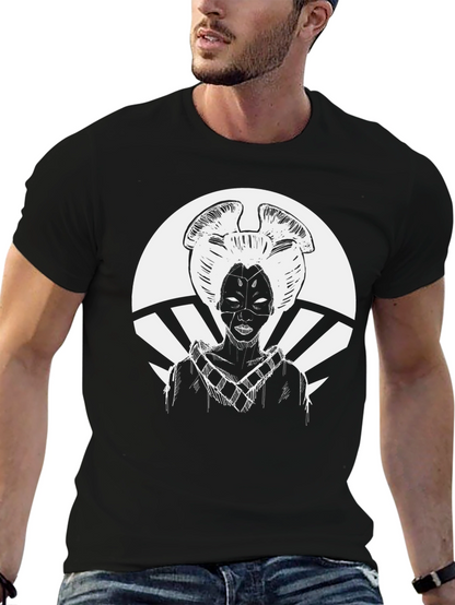 Geisha Graphic Black T-Shirt