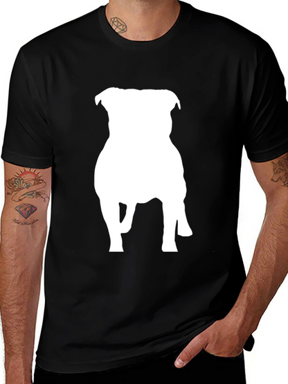 Dog Silhouette Graphic Tee
