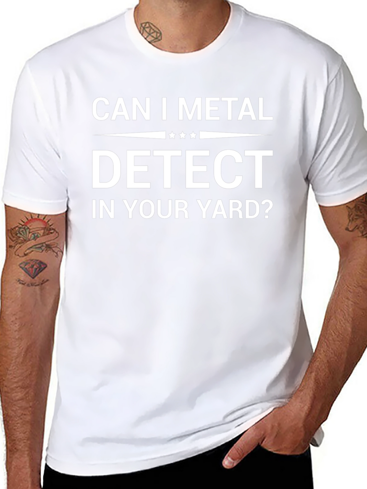 Can I Metal Detect In Your Yard? Graphic Tee