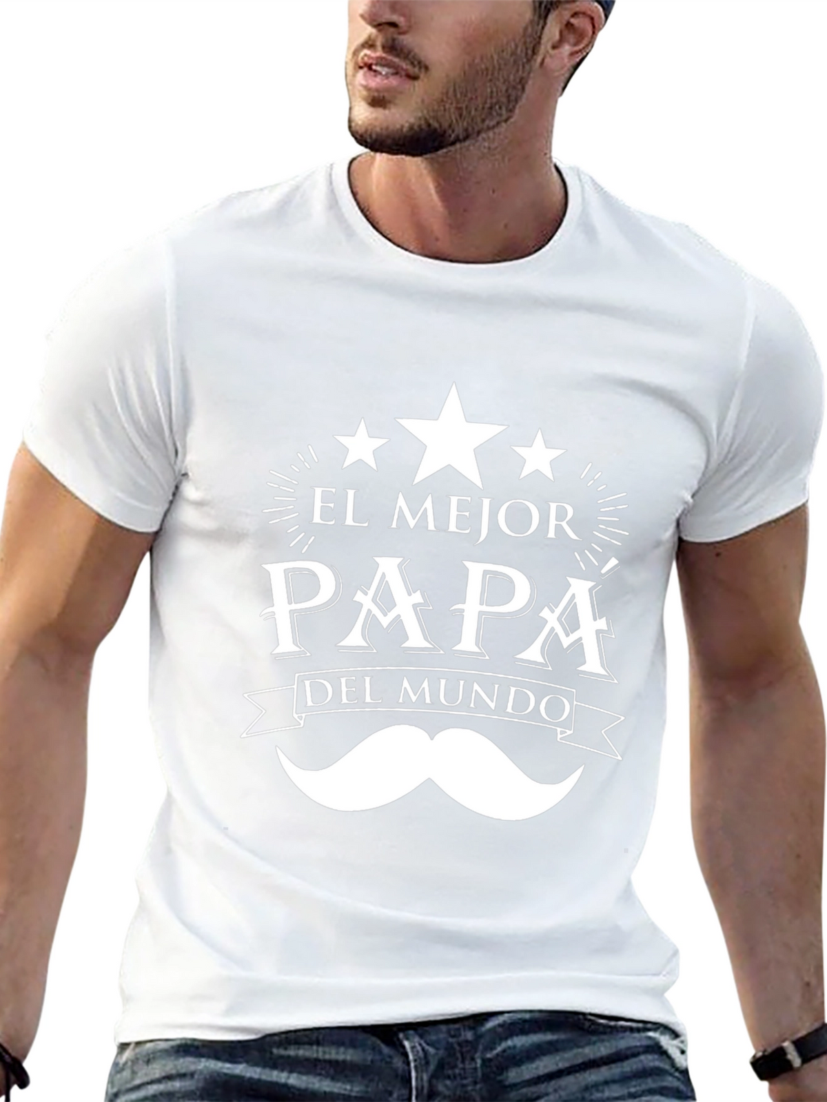 El Mejor Papa Del Mundo T-Shirt