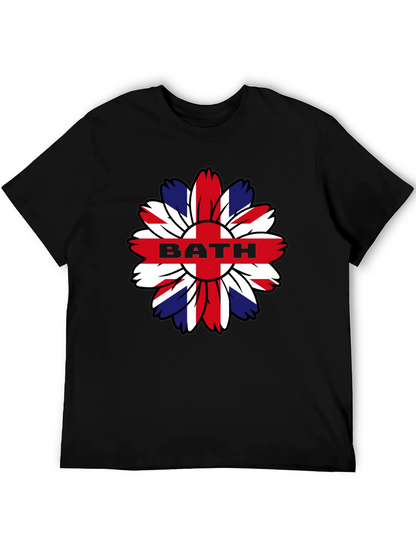 Union Jack Flower BATH Graphic T-Shirt